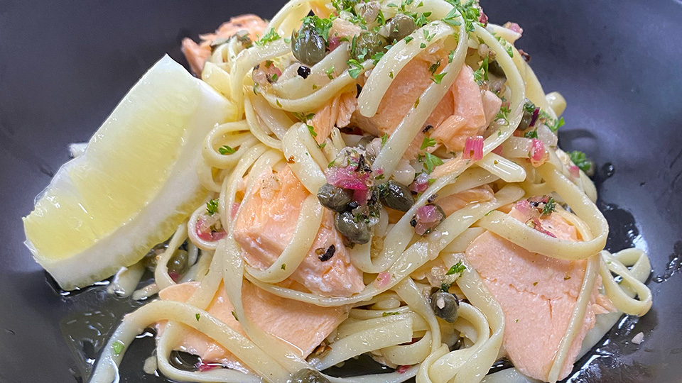 Salmon Pasta